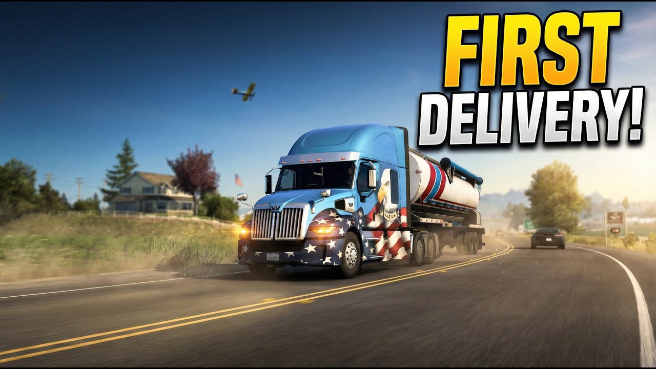 First Trucking Journey Begins… | American Truck Simulator