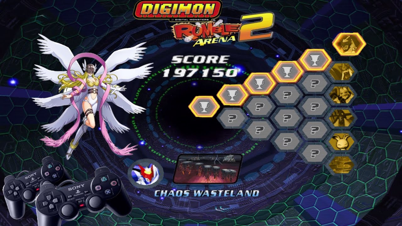 【PCSX2】🏹Gatomon 👠 vs Malomyotismon | Digimon Rumble Arena 2