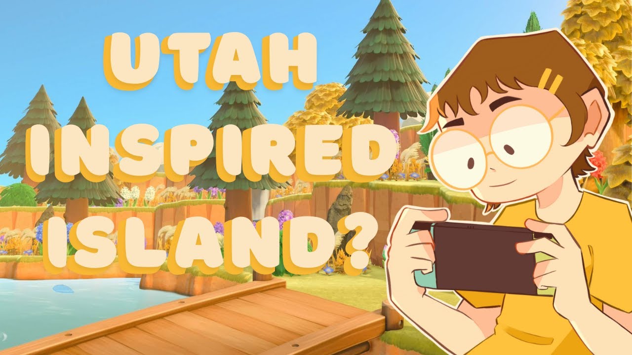 Natural Utah Inspired Island? Well sort of! | Animal Crossing New Horizons