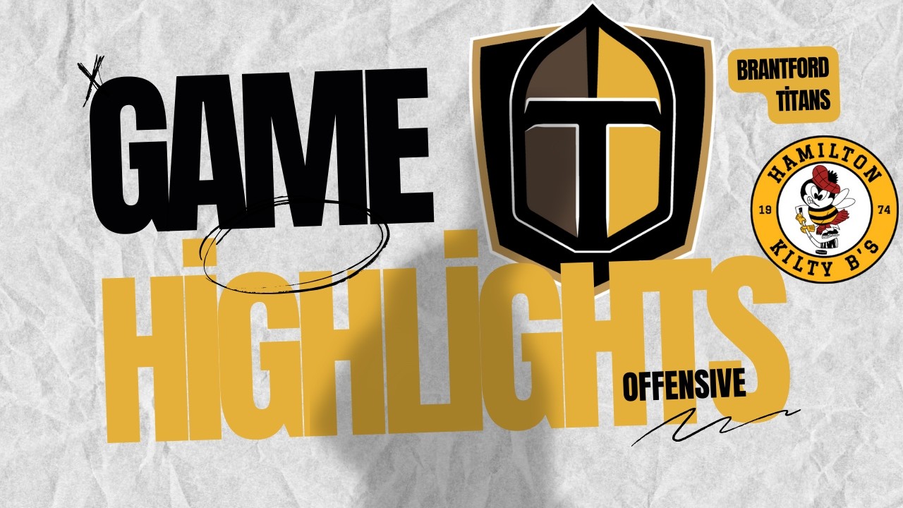 Game Highlights Brantford Titans  VS Hamilton Kilty B's  (Saturday, March 07, 2026)