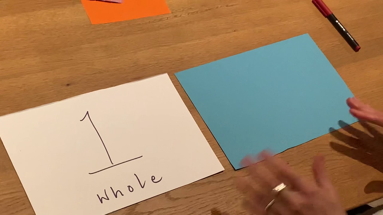 Folding to make fractions