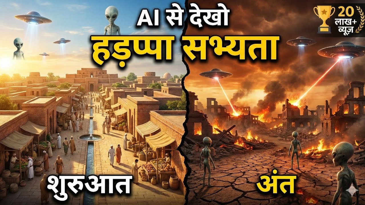 Ai से देखो: दुनिया का पहला स्मार्ट सिटी हड़प्पा और उसका विनाश | Harappa | Katha Parv 