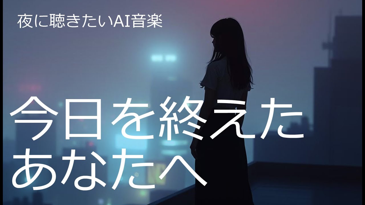 【今日を終えた私へ】夜によりそうAIソング