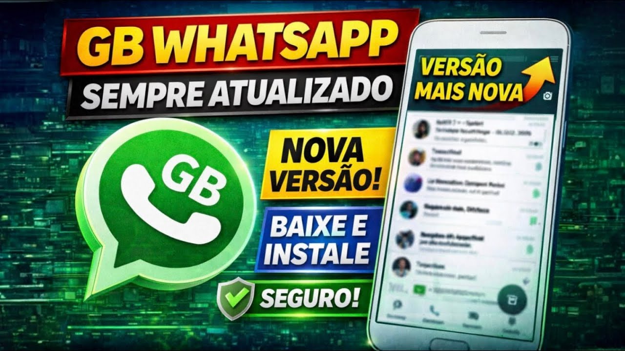 Atualizei o GB WhatsApp e Liberou Funções que o WhatsApp Não Tem 😱
