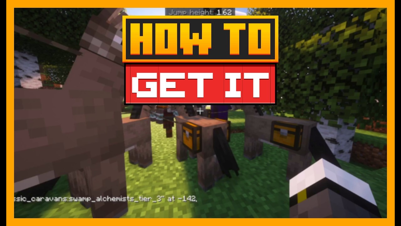HOW TO USE Pillager Caravan Commands in MINECRAFT