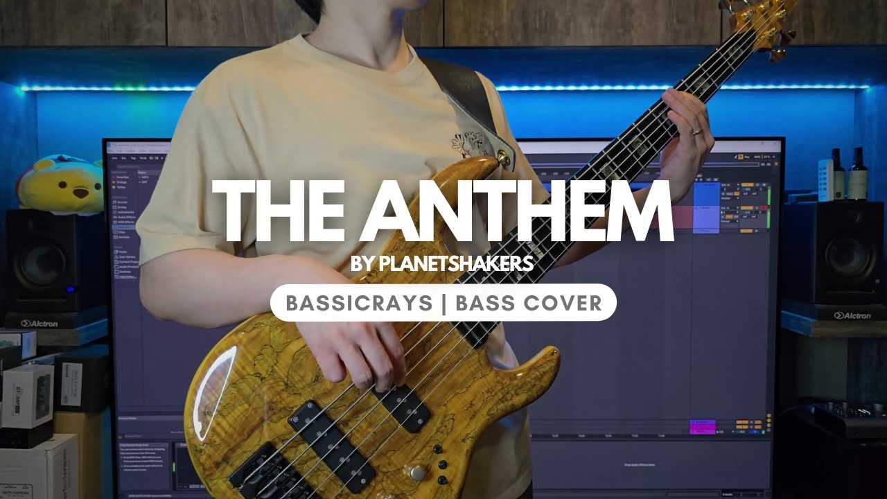 The Anthem (Full Song, Chords In Description) | Planetshakers | Bass Cover (4K)