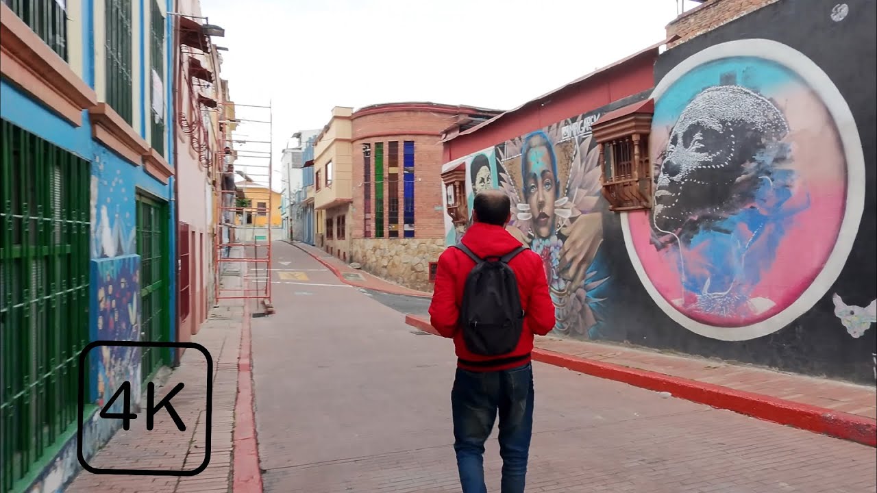A Hidden Gem💎 in Chorro Quevedo | Bogotá in 4K #lacandelaria #colombiatourism #dronephotography 