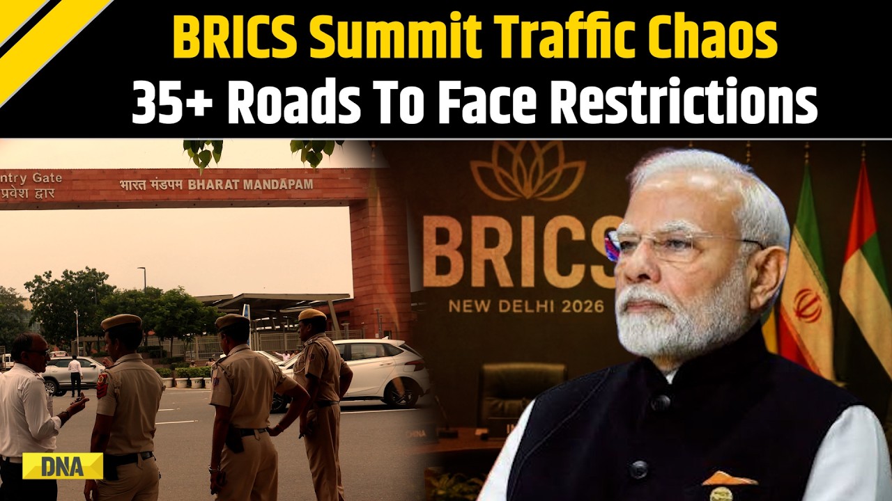 BRICS: Delhi Traffic Alert: 35+ Roads To Face Restrictions During BRICS Summit, Metro Advised