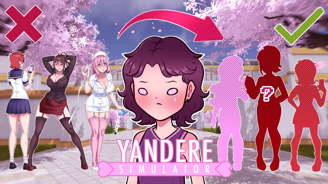 REDISEÑE a los Personajes MÁS CUESTI0NABL3S de YANSIM 🌸‼️🤮| #yanderesimulator #speedpaintdigital
