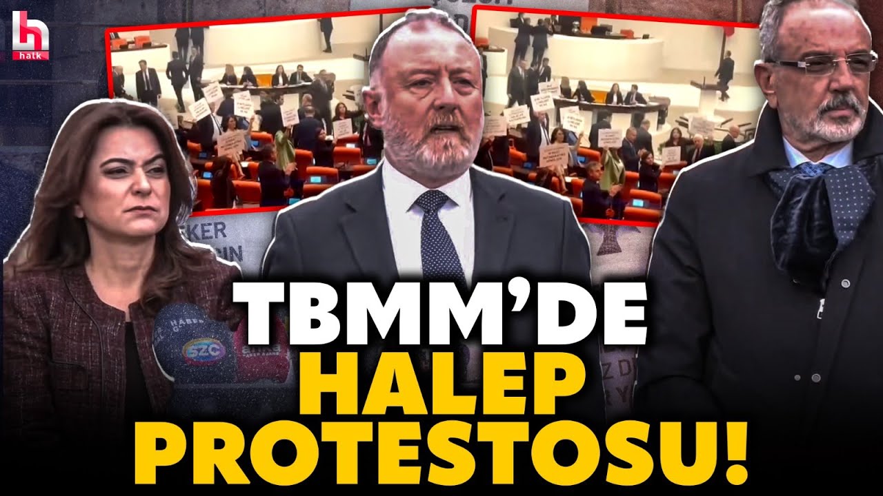 Suriye'de silahlar konuştu! DEM Parti Halep i&ccedil;in ayağa kalktı!
