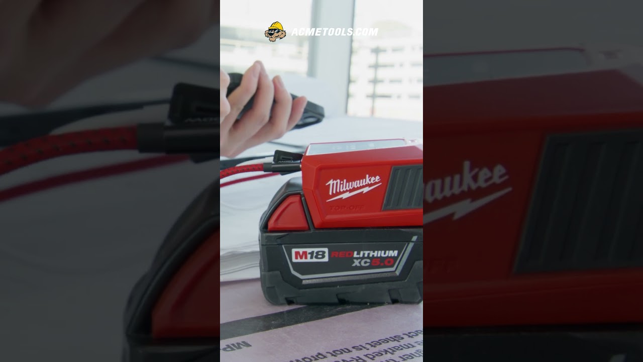 Milwaukee M18 TOP-OFF: Power Anywhere! #Milwaukee #AcmeTools