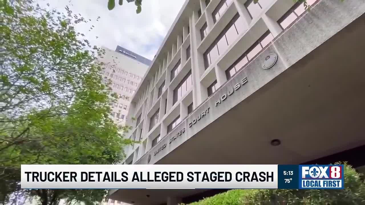 Witnesses take stand as staged car crash fraud trial gets underway in New Orleans