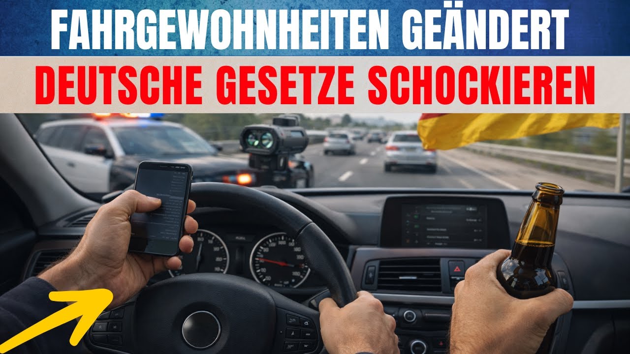 Du wirst Nummer 7 nicht glauben: Legale Fahrgewohnheiten sind jetzt in Deutschland verboten