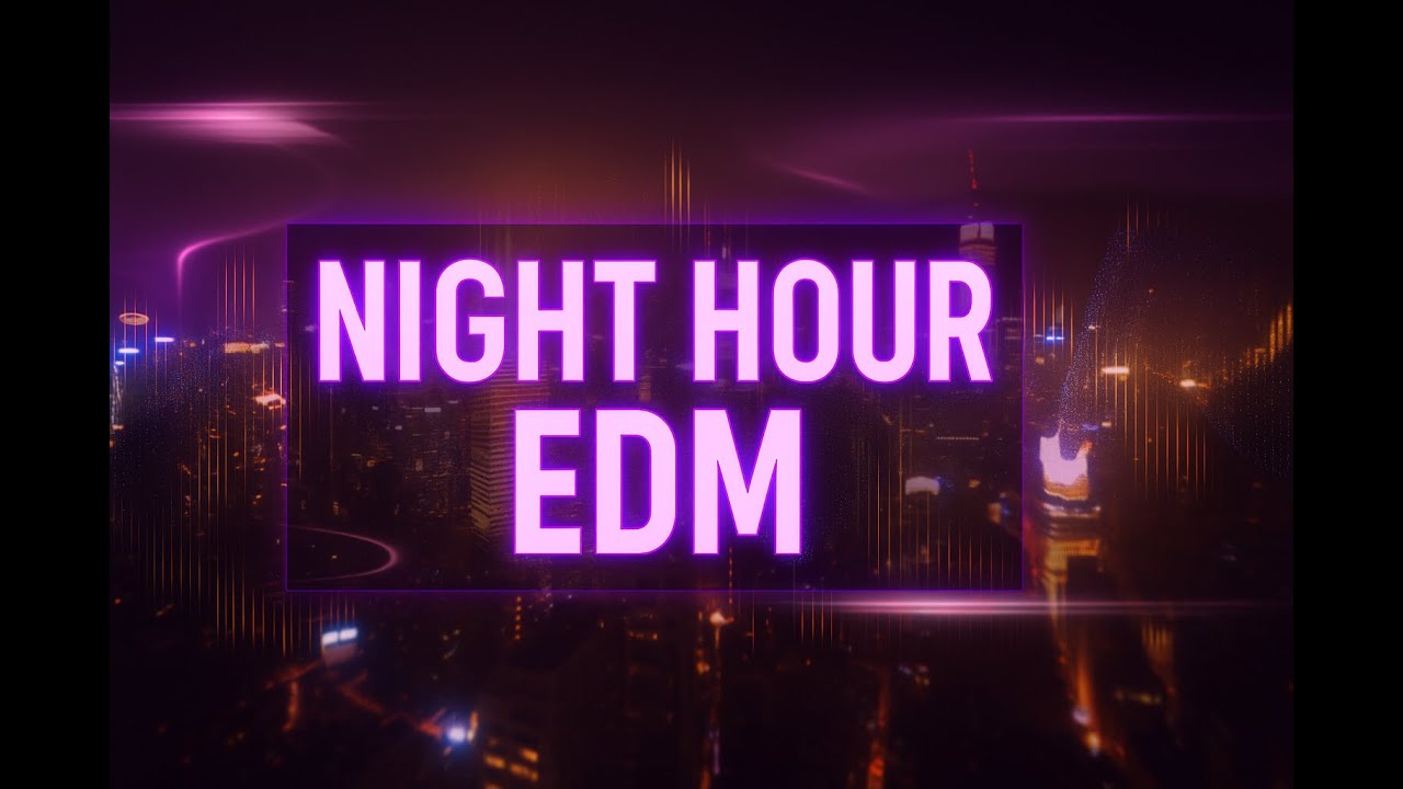 Smooth & Chill EDM in a korean City View 🎶 EDM Mix with Stunning luxury Cityscape Views