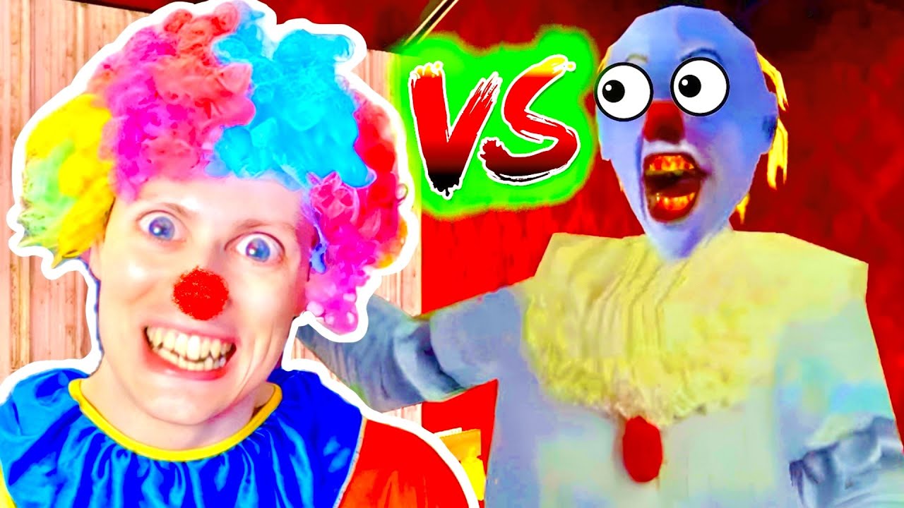 LE CLOWN PSYCHOPATHE JOUE À GRANNY PENNYWISE ! Délires de Max Halloween