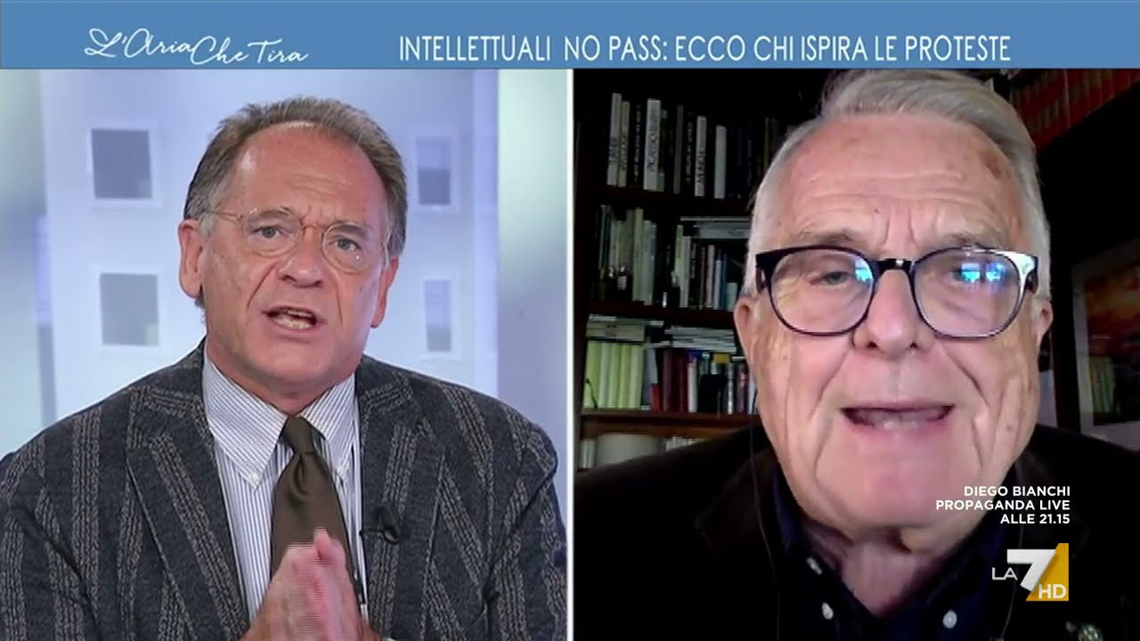 No Green Pass, duro scontro tra Alberto Contri e Alessandro Cecchi Paone: 