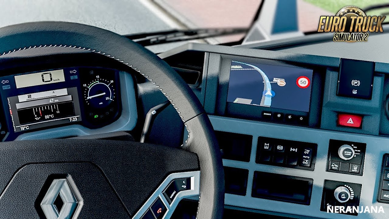 ETS 2 Mod | Google Maps Navigation v1.9 [ETS2 v1.35]