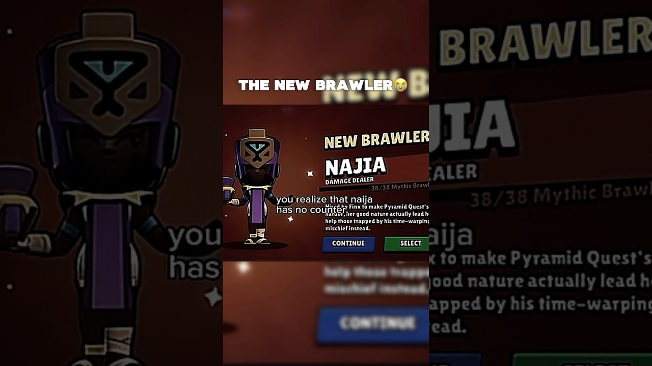 Brawl Stars&hellip;Najia Is OP u realize #brawlstars #update #newupdate #brawl #newupdatefeatures #edit