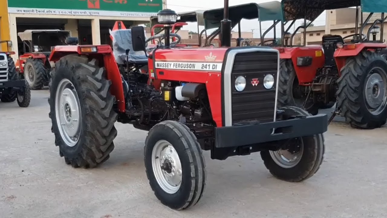 Massey Ferguson 241 DI Side shift Gear Tractor Review video 2023