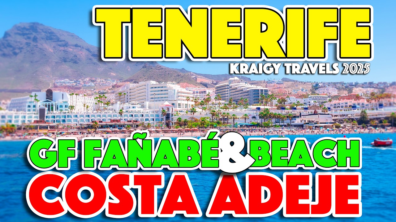 Tenerife - COSTA ADEJE: Fa&ntilde;ab&eacute; Beach & GF Fa&ntilde;ab&eacute;