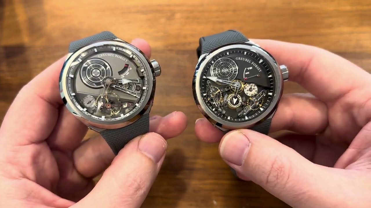 Спортивные часы Greubel Forsey: балансовое колесо S2 и двухвыпуклое балансовое колесо
