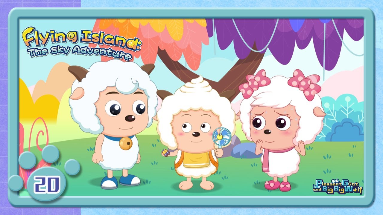 Where is the Colour Pencil?  | Adventure cartoon | for kids | EP20 | Pleasant goat and big big wolf