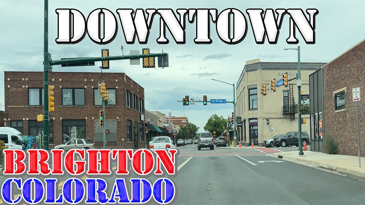 Brighton - Colorado - 4K Downtown Drive
