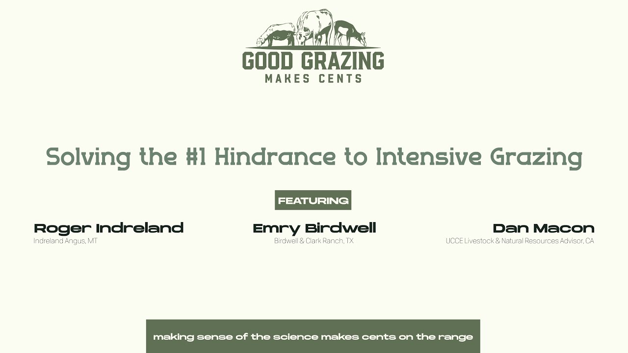 Solving the #1 Hindrance to Intensive Grazing