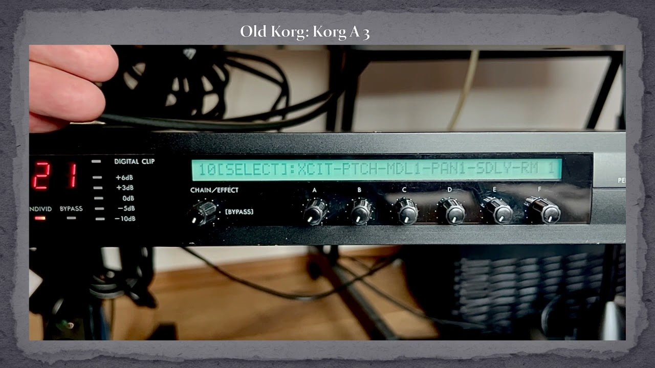 Korg A 3. Programs. (No Talking!).