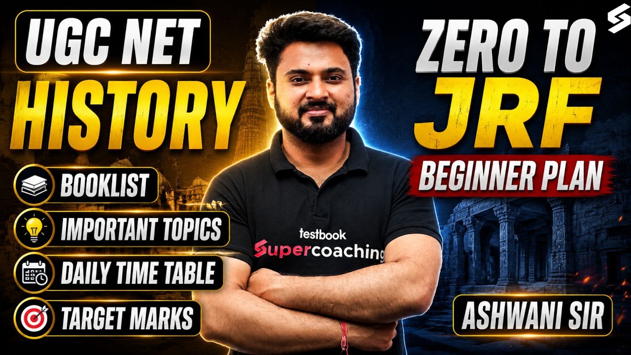 UGC NET History Preparation, Books, Imp Topics & Time Table 2026 | UGC NET History By Ashwani Sir