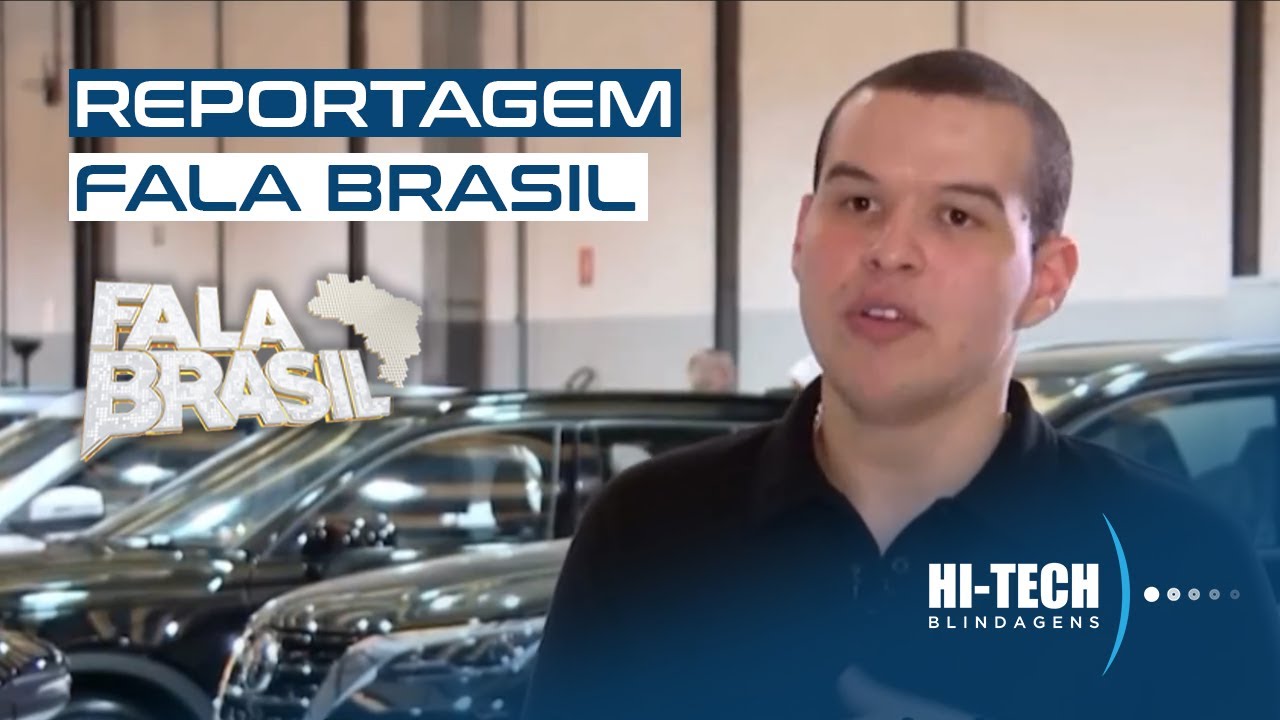 Incidentes com carros blindados - Reportagem Fala Brasil | Hi-Tech Blindagens