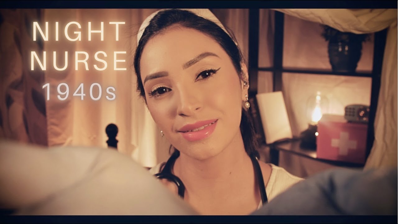 ASMR Nurse | 1940's Nurse Medical Treatment | WWII Roleplay