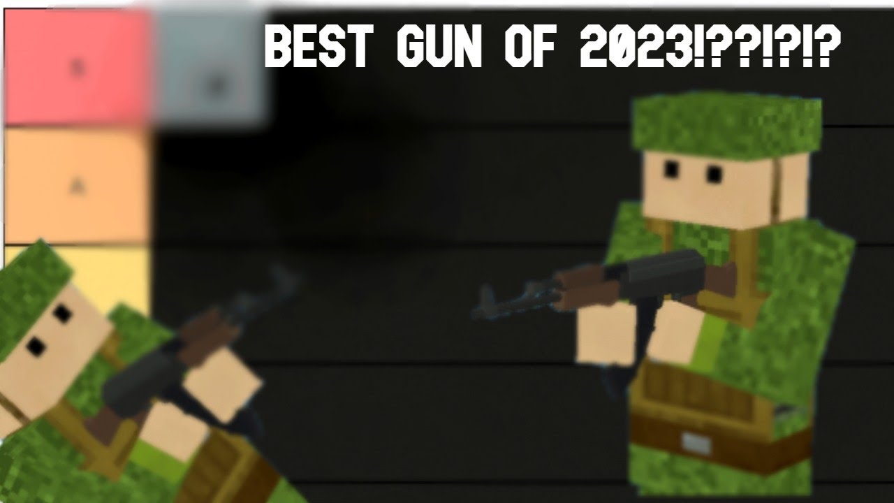 Voxiom Weapon Tierlist 2023 || Voxiom.io
