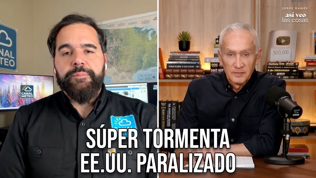 Súper tormenta: 25 muertos, apagones y caos aéreo en EE.UU. | Albert Martínez (Canal Meteo)