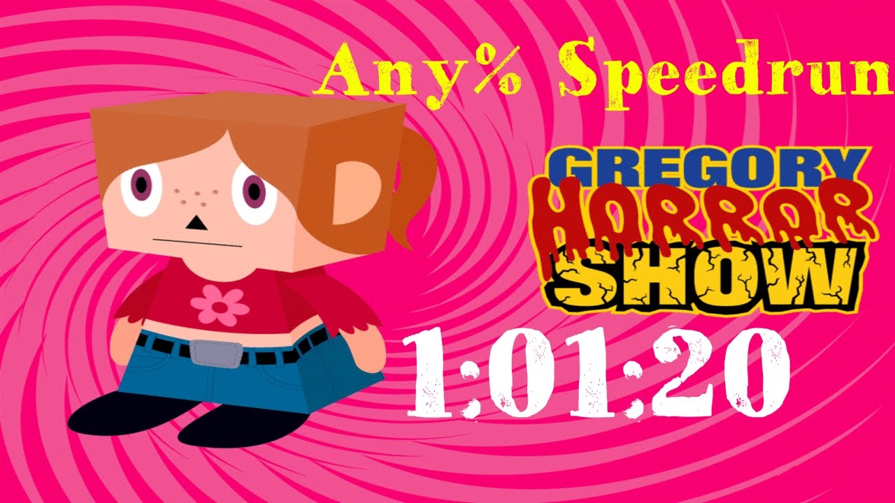 Gregory Horror Show Any% Speedrun [1:01:20] (Livestream Commentary)