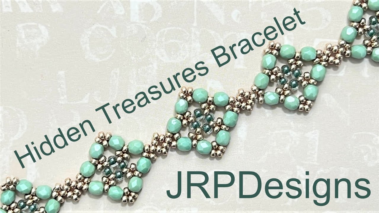 Hidden Treasures Bracelet Tutorial and Potomac Beads December Best Bead Box
