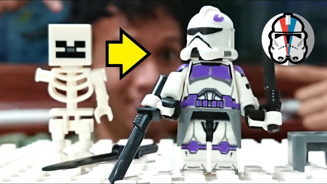 Review & Tutorial Lego Clone Assassins Custom Minifigure | Minecraft??