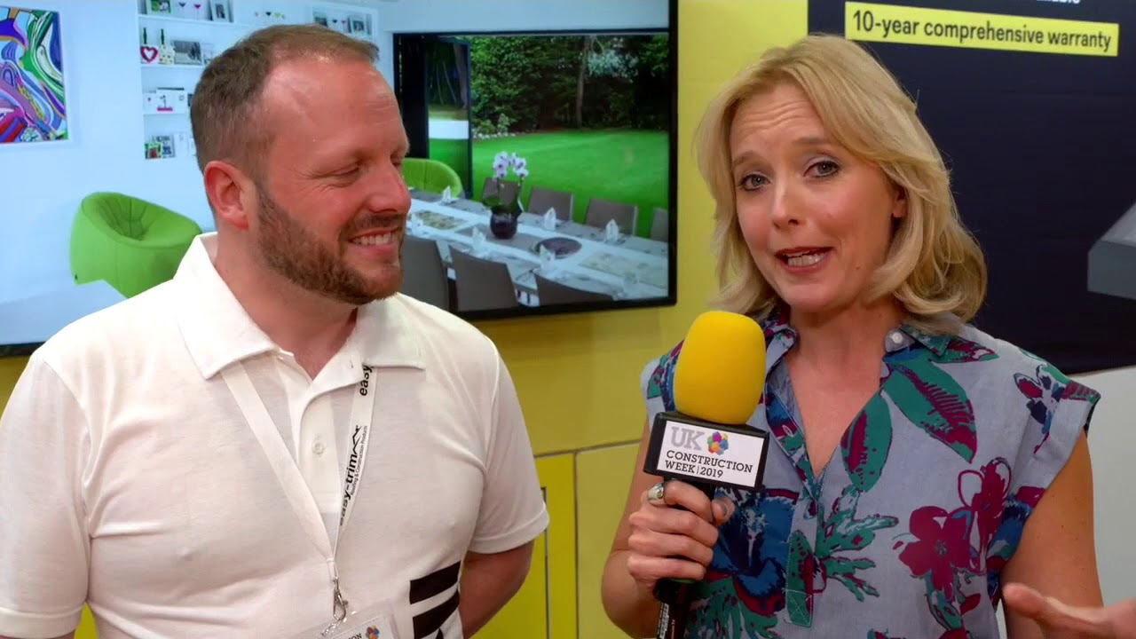 Ikon Rooflights interview at UK Construction Week 2019