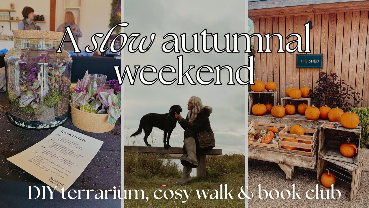 AUTUMNAL WEEKEND VLOG | Cosy, relaxing weekend in the English countryside