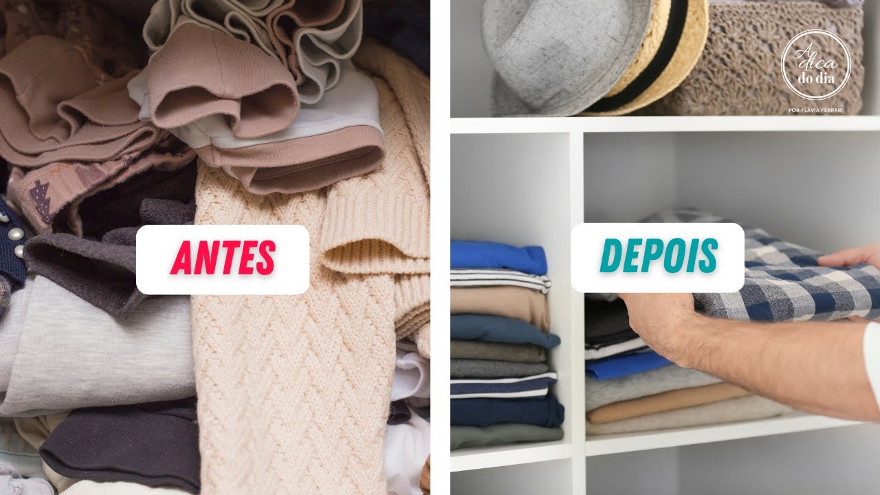 FALTA ESPAÇO NO ARMÁRIO DE ROUPAS? | FLÁVIA FERRARI