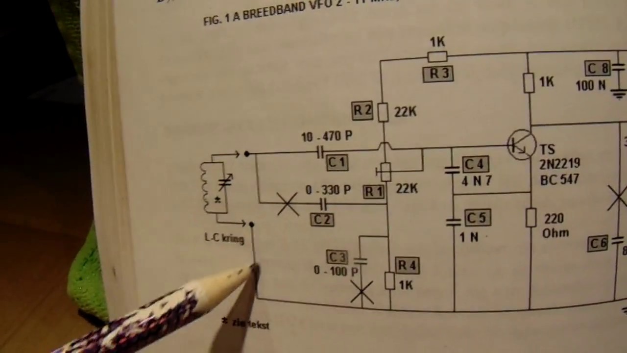 1 transistor radio oscillators 2-11 MHz schematics (the very basics)