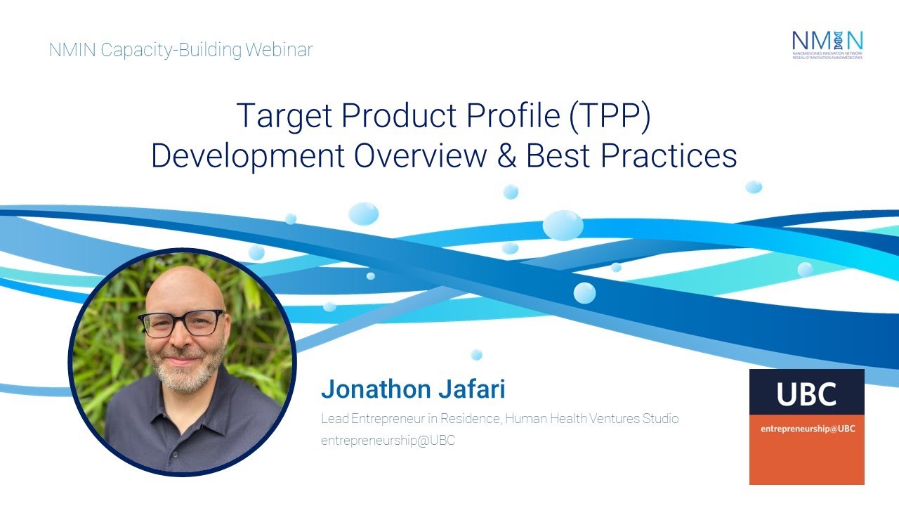 Target Product Profile (TPP) Development Overview & Best Practices