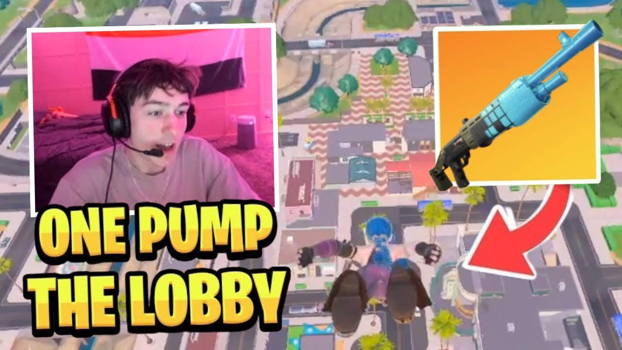 PeterBot ONE PUMPS the Whole Lobby in UNREAL Reload