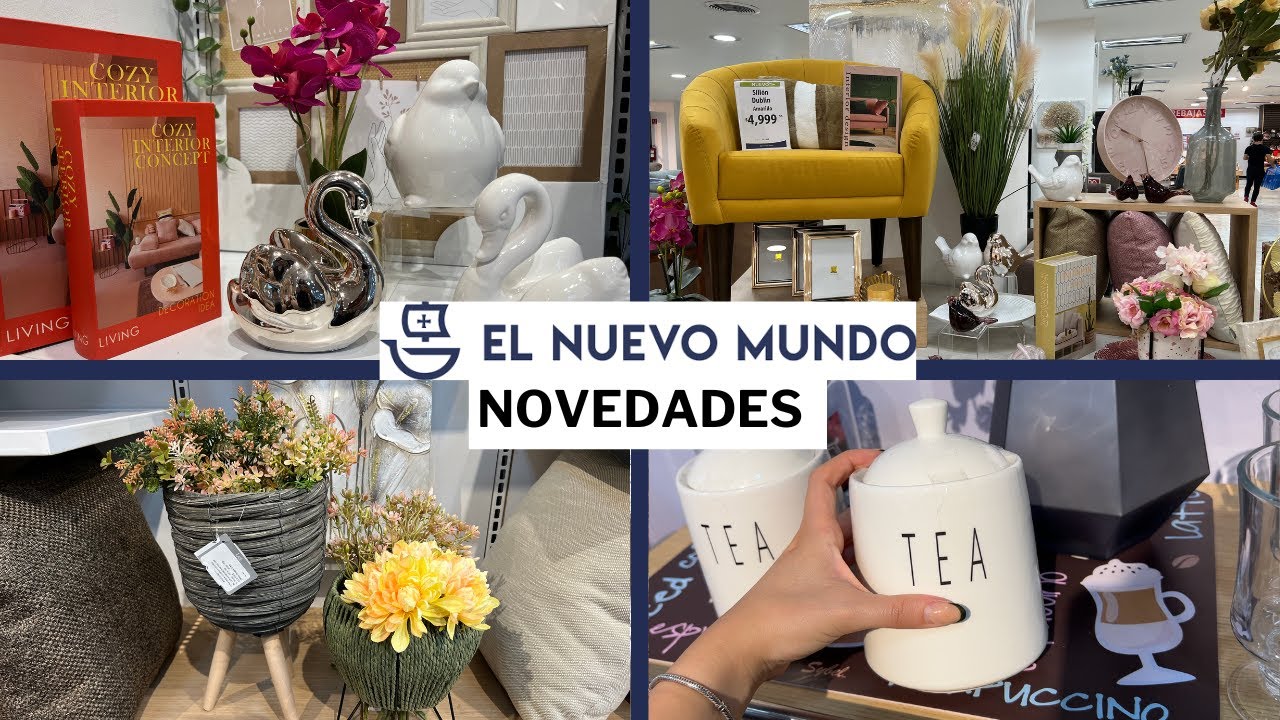 COCINA, DECORACIÓN Y MÁS PARA TU HOGAR EN EL NUEVO MUNDO