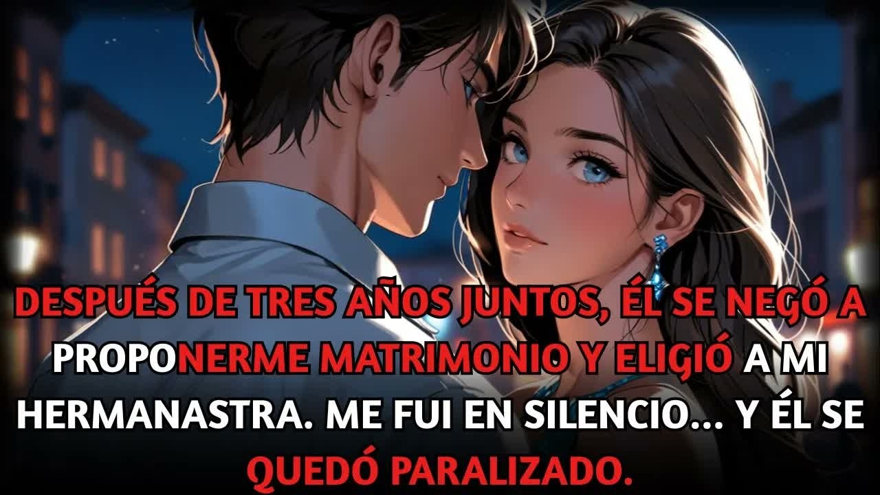Tras 3 años juntos, él no quiso casarse y eligió a mi hermanastra — me fui callada, él se paralizó.