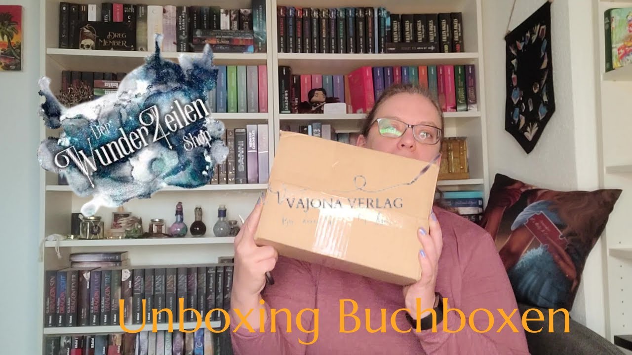 unboxing Wunderzeilen Shop Dezember & Vajona Verlag Buchboxen