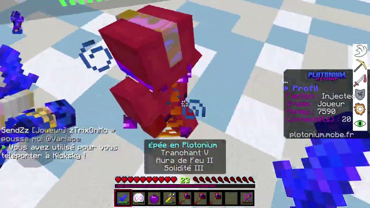 LE MUR ! plotonium (des mobs)