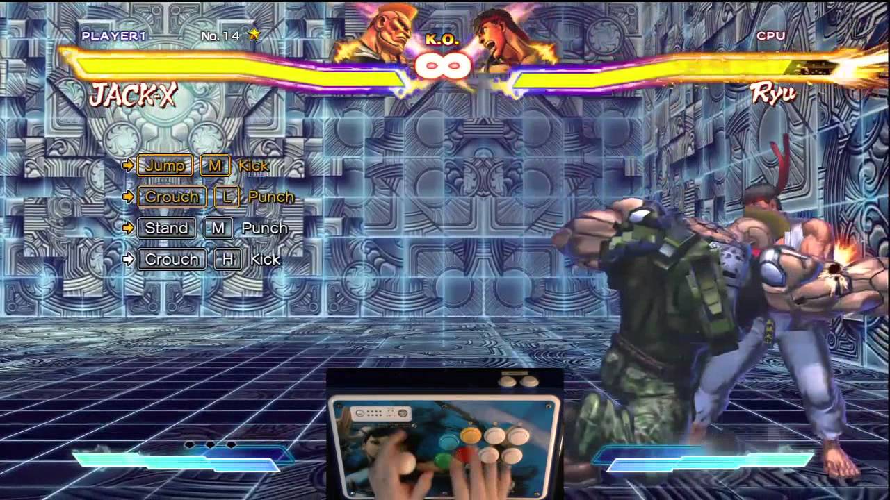 Street Fighter X Tekken Trials - Jack-X