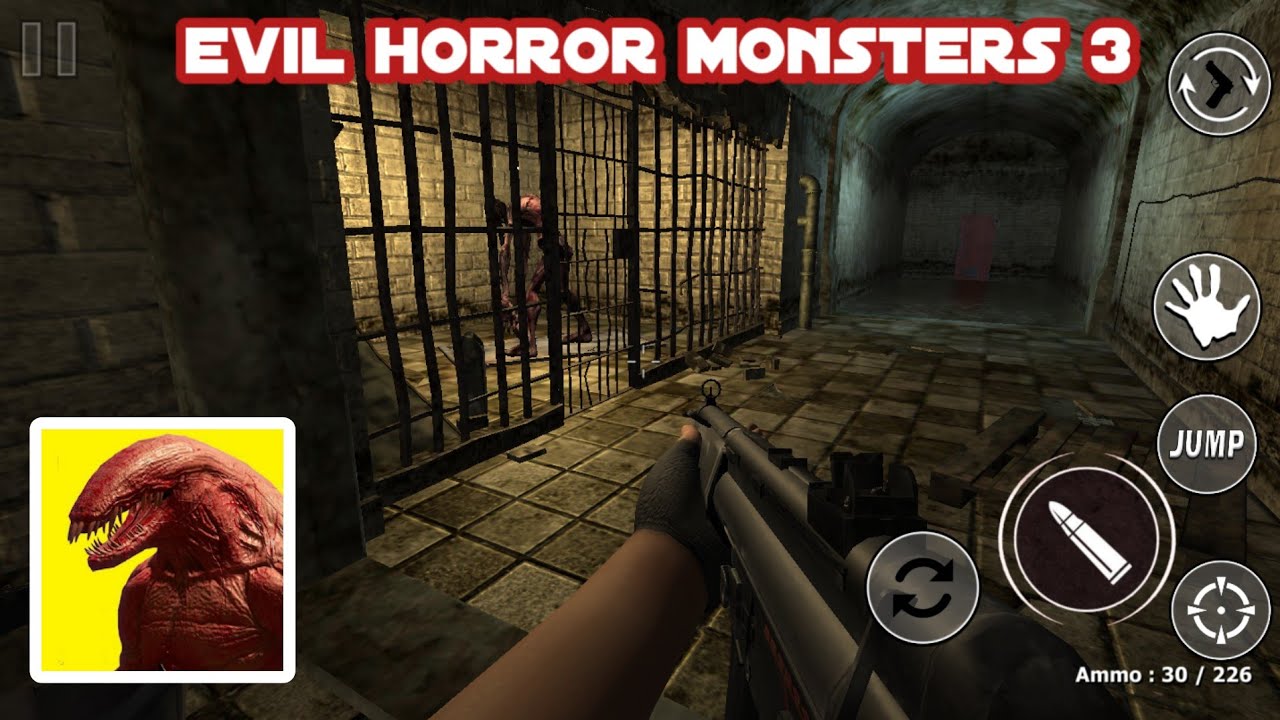 evil horror monsters 3 nivel 1-8