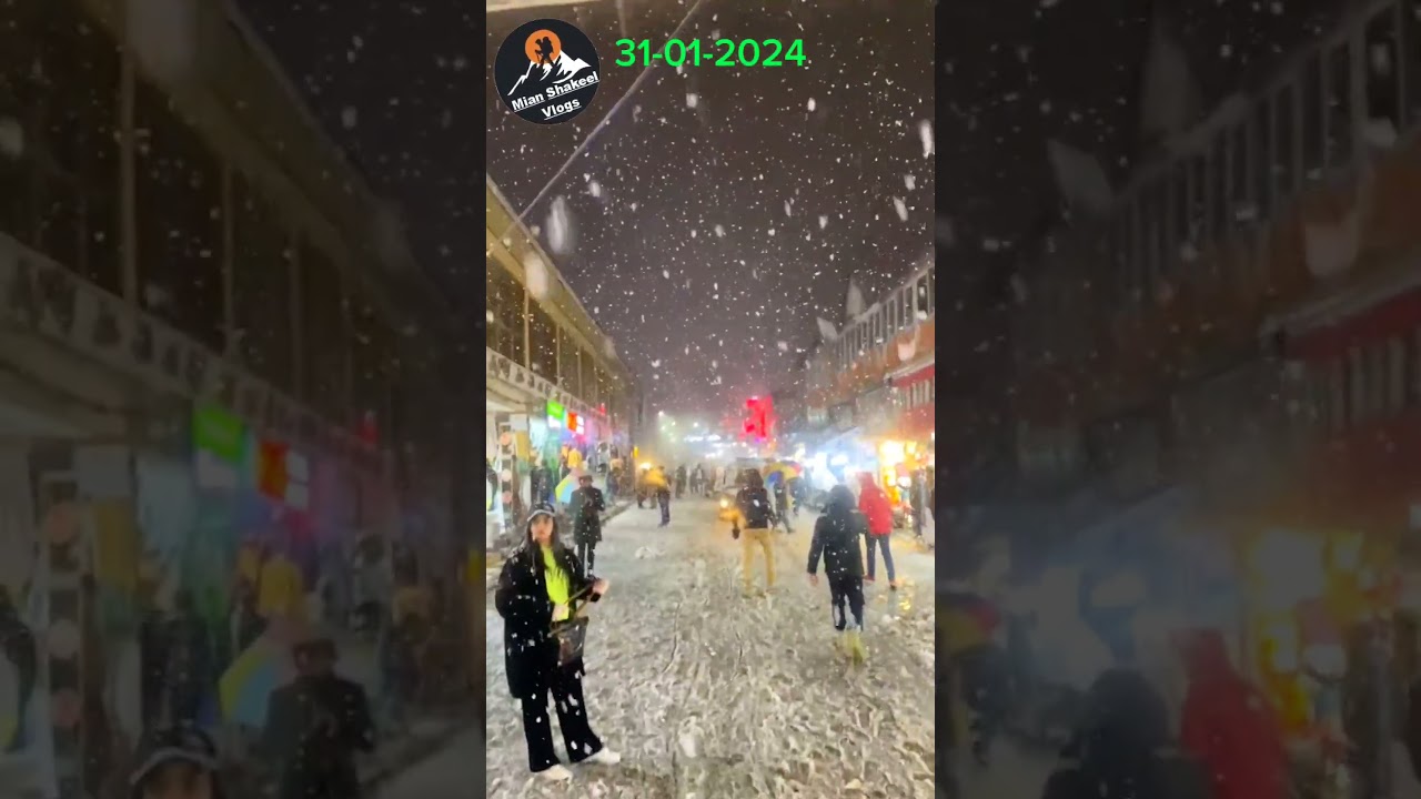 Murree snowfall | Mian Shakeel Vlogs | Gojra